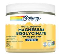 Solaray Magnesium bysglinate - 350mg - 50 doses - Pot 179g