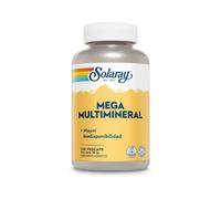 Solaray Mega Multi Mineral Mineral 120caps Soleil