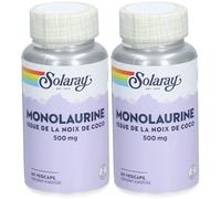 Solaray Monolaurine de noix coco Capsule(S) 2x60 pc(s)