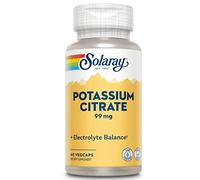 SOLARAY POTASIO CITRATO 99mg. 60cap. - complément alimentaire sous forme de gélules, boîte de 60 gélules, recommandé en complément d’une alimentation équilibrée et associe fonctionnalité pratique et s