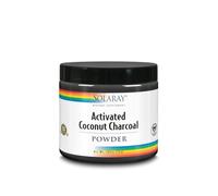 Solaray Activated Charcoal Coconut 150gr Noir Black