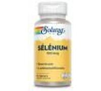 Solaray Sélénium 100 mcg Sans Levure 90 VegCaps - Pot 90 VegCaps