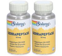 Solaray - Serrapeptase 10 mg Capsule(S) Dure(S) Gastro-Résistantes 2x90 pc(s)