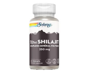 Solaray Ultra Shilajit - 250mg - 60 Capsules