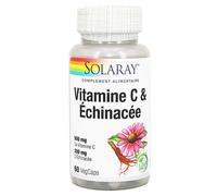 Solaray Vitamine C & Echinacée 60 capsules