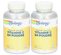SOLARAY Vitamine C Poudre 2x227 g