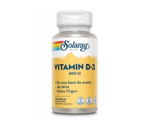 Solaray Vitamine D3 400Ui 120caps