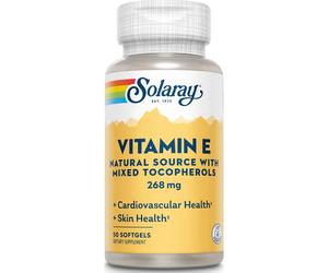 Solaray Vitamine E 50 Perles