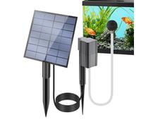 Solarbetriebener Teichbelüfter - Pompe à air Verstellbar Sauerstoff Versorgung, Aquarium Bubbler, Hydroculture Teichfischen, Airspler Belüftung, Solar Belüfter Teich Aquarium Sauerstoff | Um Fische G