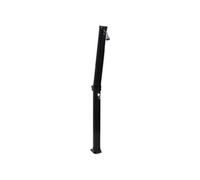vidaXL Douche solaire pliable – 23 L, 214 cm – Noir