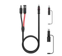 SolarEnz Connecteur Solaire vers câble Adaptateur DC8 mm Parfaitement connecteur Solaire générateur Solaire Centrale électrique Portable et Panneau Solaire 12AWG Fil Robuste