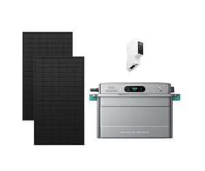 SolarFlow 800 Plus - SolarFlow 800 Plus + Smart Meter 3CT-S / 2*450 W Panneaux Solaires Bifaciaux (1 170 Wc)