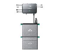 SolarFlow Hub 2000 - Hub 2000 / 2*AB2000L Batteries (3 840 Wh)