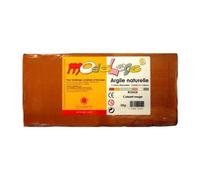 SOLARGIL Pain de 5 kg d' argile naturelle Modelage Rouge