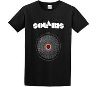 Solaris Andre Tarkovsky Russian Science Fiction Movie Space Graphic Top Printed Tee Shirt Mens T Shirt Black Manches Courtes(Small)