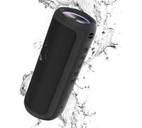 Solaris Bt Portable Bluetooth Speaker - 15W Powerful Sound, Fm Radio, Ipx4 Water Resistant, Aux & Usb Input, Hands-Free Microphone & Usb Player