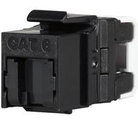 Solarix CAT6 UTP quick cut keystone SXKJ-6-UTP-BK-NA, 4PPoE