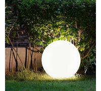 Solarlampe Kugelleuchte Extérieur IP44 avec Piquet Terre 4x LED Blanc 30 cm