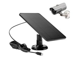 solarpanelFor Camera | 10W Quiet Outdoor Charger | solarpanel| F Performance, This Security Camera solarpanelOffers Weather Resistant Charging That Withstands Rain and Sun Without Interruption.