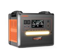 SolarPlay Q2402M Generateur Electrique Portable, 2304 Wh Batterie LiFePO4 Station Electrique, 2500 W (4800W Pic) 230 V Groupe Electrogene Solaire pour Camping, Voyage Maison/Bureau