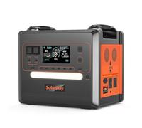 SolarPlay Station électrique portable, 2304 Wh batterie nomade LiFeP04, 2500w (crête 5000 w)1.5h Charge Complète Pour Camping, Rv& Alimentation électrique De Secours à Domicile