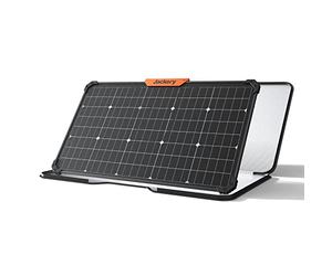 SolarSaga 80 Jackery, Panneau solaire double face, Rendement accru, Énergie augmentée de 30%, IP68 contre l’eau et la poussière, Compatible avec toutes les stations d'énergie Jackery, en extérieur