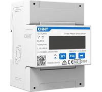 Solarsys - Compteur Électrique Triphasé CHINT DTSU666, 3-Phase Smart Meter avec Certificat MID, Pour la Facturation D'électricité, Système PV Solaire, Chargeur Voiture Électrique