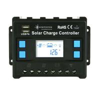 Solartronics 60A Régulateur de Charge 12V/24V Bleu Photovoltaïque Solaire PV