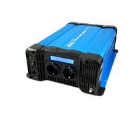 SOLARTRONICS FS1500D Convertisseur 12V 230V Pur Sinus 1500W - 3000W Puissance de crête - Convertisseur de 12V à 230V avec écran, Prise Schuko & USB