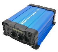 Solartronics Transformateur de Tension FS2000D 24V 2000/4000 Watt Sinusoïdale Pure Bleu avec Affichage FS Série Onduleur Onduleur