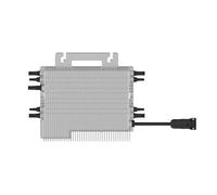 Solarway Deye SUN-M200-G4-EU-Q0 Micro-onduleur à énergie solaire, puissance de sortie réglable via Wi-Fi et application, un MPPT par entrée PV, conception pour centrales électriques de balcon