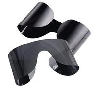 SolarWear Solar Rollens Lot de 4 visionneuses d'éclipse solaire Noir
