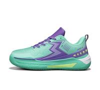 Solastride Chaussures de Basket-Ball Basses Unisexes, Respirantes, antidérapantes, amortissantes, rebondissantes, for Couple, Chaussures d'entraînement Sportives(Green,42 EU)