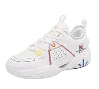 Solastride Chaussures de basket-ball for hommes antidérapantes, résistantes à l'usure, amortissantes, offrant un bon maintien et une bonne adhérence. Chaussures de sport, de course et d'entraînement(W