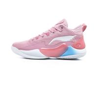 Solastride Chaussures de Basket-Ball Unisexes, Coupe Haute, Respirantes, amorties, rebondissantes, résistantes à l'usure, antidérapantes, Bottes d'entraînement Sportives en Ciment(Pink,42 EU)