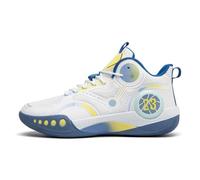Solastride Chaussures de Basket Montantes for Hommes, Respirantes, antidérapantes, résistantes à l'usure, Absorbant Les Chocs, Chaussures d'entraînement Sportives en Ciment(Blue,41 EU)
