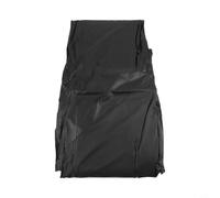 Solaughguy Bâche de piscine ronde en PVC imperméable pour piscine d'hiver et solaire avec résistance aux UV, convient aux piscines à support rond, noir (366 cm)