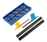 Solaughguy Barre d'alésage de filetage externe/interne 5/8" SNR0013M16 SNR0013M16 pour machines CNC avec inserts 16IR/ER, outil de tournage en acier inoxydable