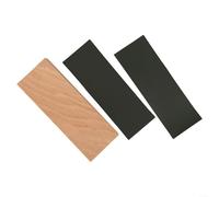 Solaughguy Bloc de ponçage bidirectionnel pour nivellement des frettes et entretien de la touche, outil Luthier avec options à double rayon pour réparation de guitare et basse, comprend (9,5 à 20)