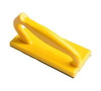 Solaughguy Bloc poussoir de travail du bois pour scies de table et tables à défonceuse, outil d'alimentation de sécurité à 3 directions avec poignée ergonomique antidérapante, rabot en plastique jaune