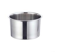 Solaughguy Bocal magnétique en acier inoxydable pour le stockage des épices de cuisine, récipient à condiments en métal argenté pour herbes, sel, poivre ou pâtisserie