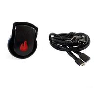 Solaughguy Bouton d'allumage de rechange pour barbecue compatible avec les grilles Char Broils, patio et modèles, comprend un interrupteur et des fils de 43,2 cm pour une installation facile à faire