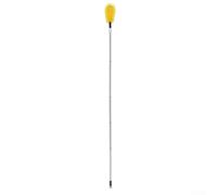 Solaughguy Brosse télescopique extensible pour gouttières de toit, longueur réglable, outil de nettoyage avec tête rotative flexible pour enlever les feuilles et les débris sans (D)