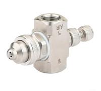 Solaughguy Buse de pulvérisation d'air réglable pour tuyau d'arrosage - Baguette de pulvérisation haute pression en acier inoxydable 304 avec filetage femelle, portée de 2 à 3 m, utilisation