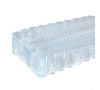 Solaughguy Butée de porte en caoutchouc, butée de porte de sécurité anti-collision avec base en silicone antidérapante pour la maison, la chambre, la salle de bain, la cuisine, le salon, l'appartement