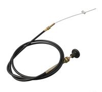 Solaughguy Câble de commande d'accélérateur pour moto, câble d'étranglement, longueur réglable de 1,5 m à 5 m, pour voitures, camions, motos (2 mètres)