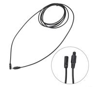 Solaughguy Câble d'extension audio numérique à fibre optique, pour cordon optique Toslink mâle vers femelle pour barre de son, TV, PS4, Xbox, avec manchon de protection amovible, noir (3 m)