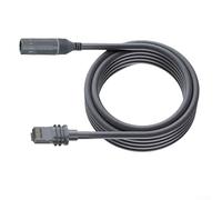 Solaughguy Câble Ethernet double blindé pour adaptateur Gen3, câble de réception troisième génération avec étanchéité IP68 pour connecteur RJ45, extension PVC-cuivre gris de 0,2 m (A)