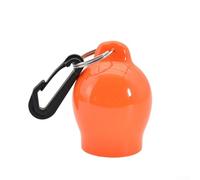Solaughguy Cache-bec en silicone pour plongée sous-marine, housse de protection en PVC pour embout buccal de deuxième étape, 71 x 52 mm, avec crochet pour BCD, tuba réutilisable (D)