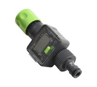 Solaughguy Capteur de débit d'eau numérique précis de 1,9 cm pour tuyau d'arrosage, compteur à effet Hall avec affichage lisible, suivi de la durée totale et de l'utilisation moyenne de l'eau sur 7